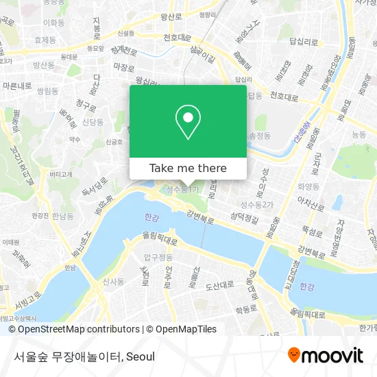 서울숲 무장애놀이터 map