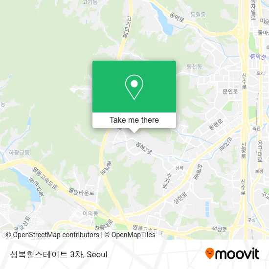 성복힐스테이트 3차 map