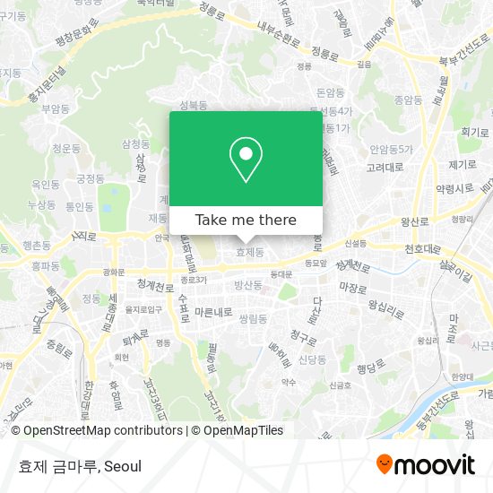 효제 금마루 map