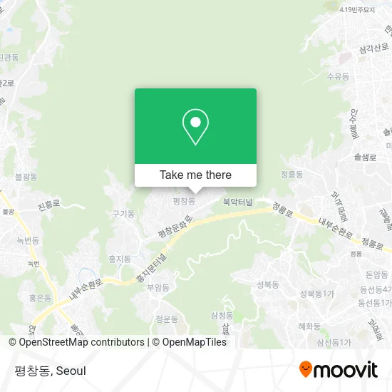 평창동 map