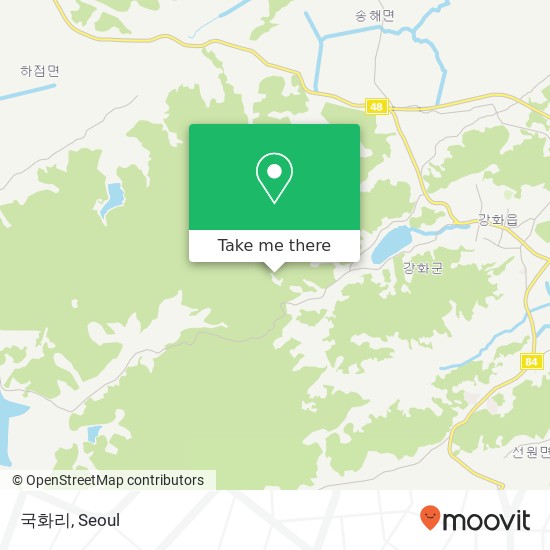 국화리 map