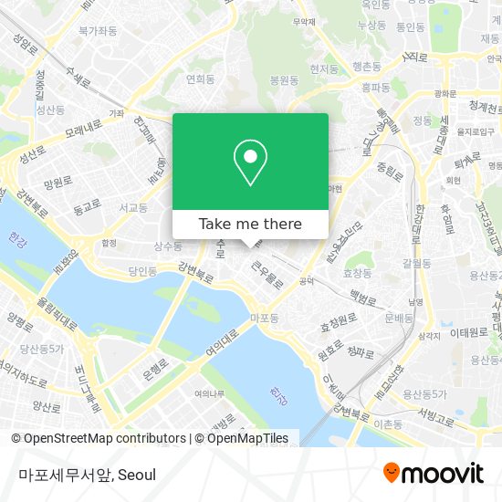 마포세무서앞 map