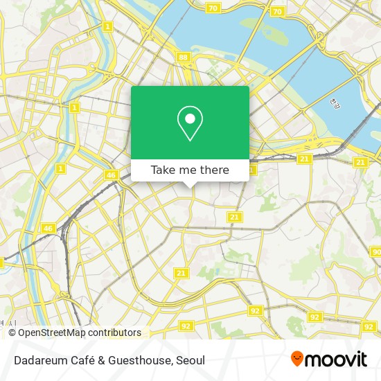 Dadareum Café & Guesthouse map