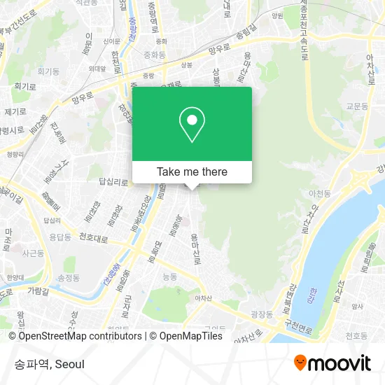 송파역 map