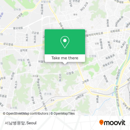 서남병원앞 map