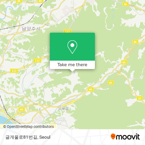 글개울로81번길 map