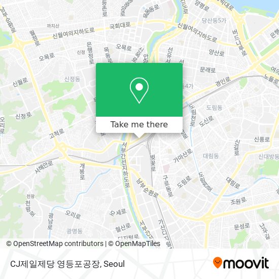 CJ제일제당 영등포공장 map