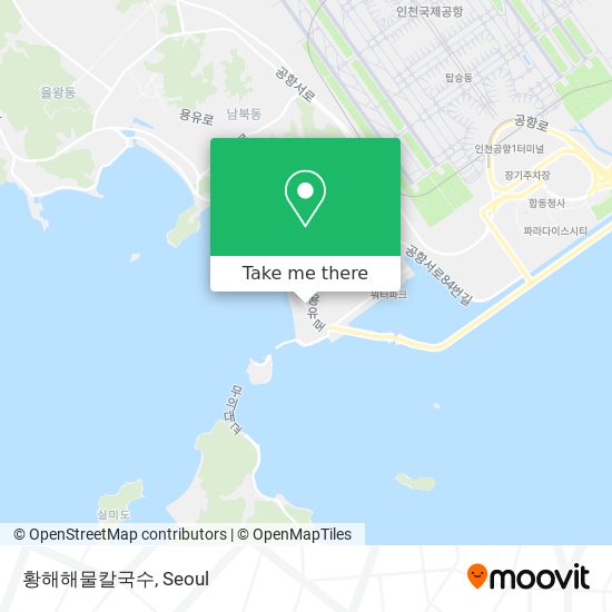 황해해물칼국수 map