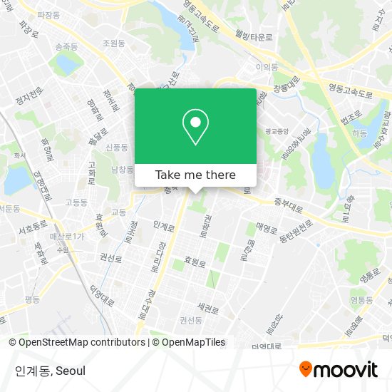 인계동 map