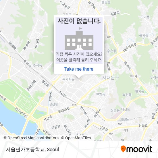 서울연가초등학교 map
