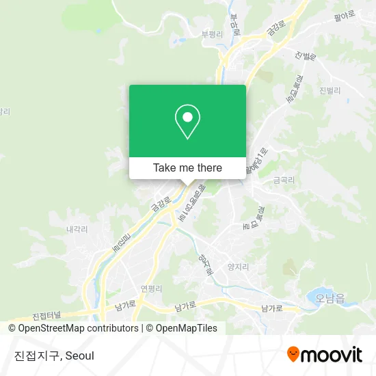 진접지구 map