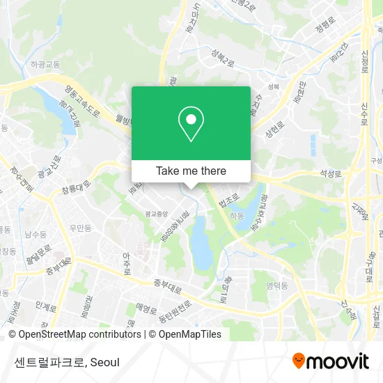 센트럴파크로 map