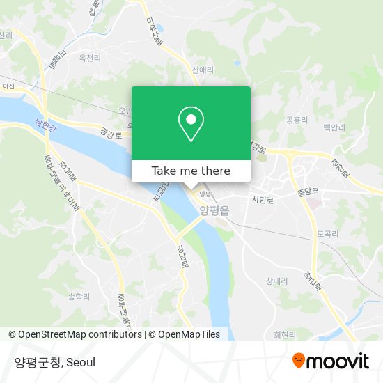양평군청 map
