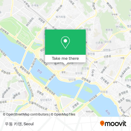 우동 카덴 map