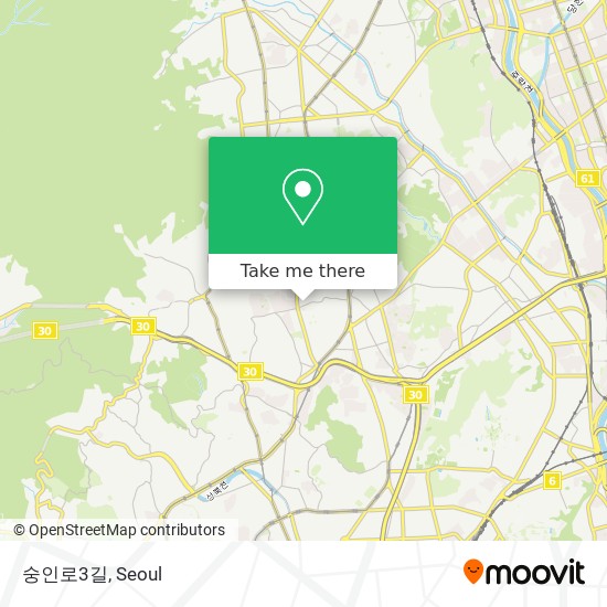 숭인로3길 map