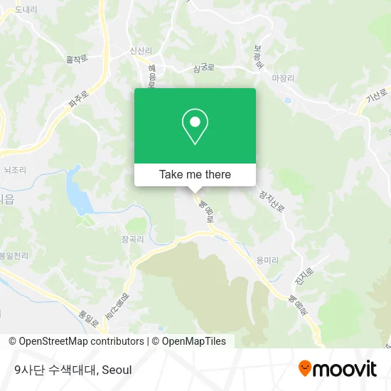 9사단 수색대대 map