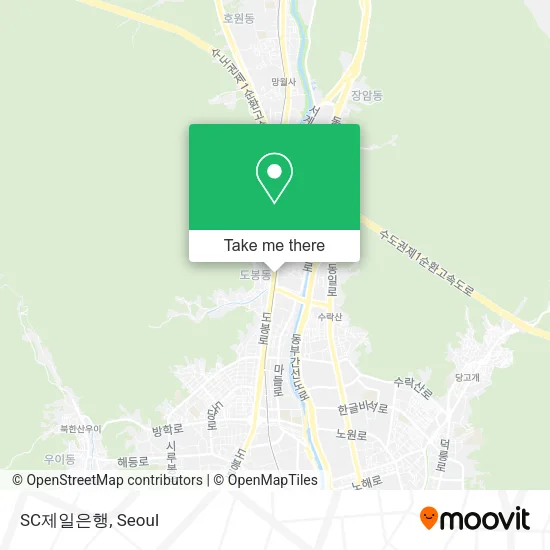 SC제일은행 map