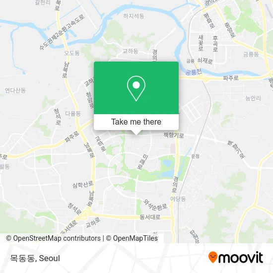 목동동 map