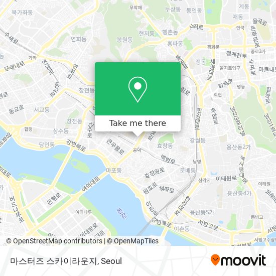 마스터즈 스카이라운지 map