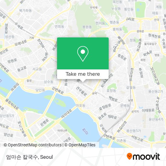 엄마손 칼국수 map