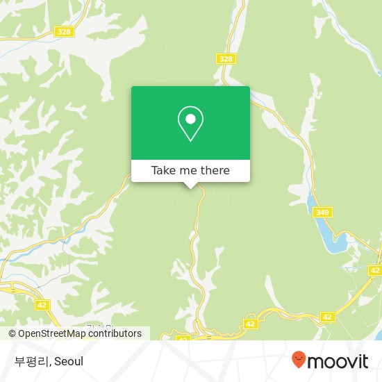 부평리 map