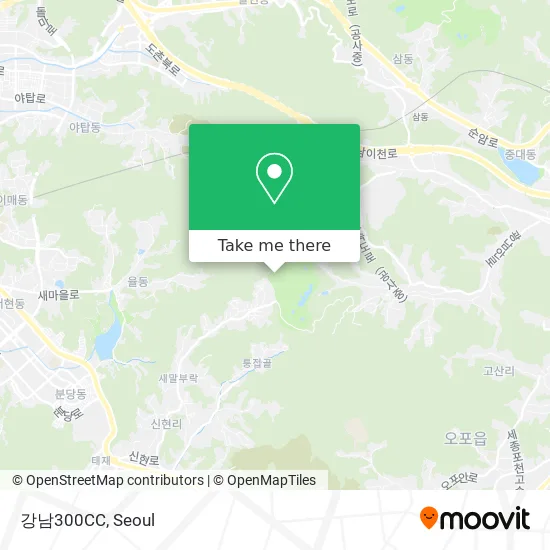 강남300CC map