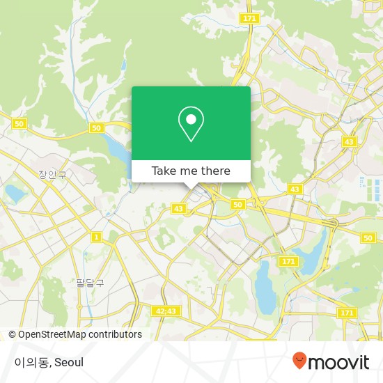 이의동 map