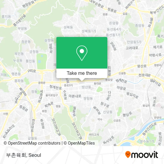 부촌육회 map