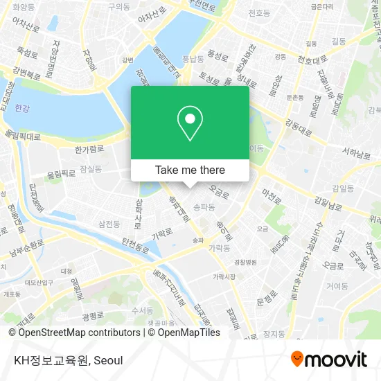 KH정보교육원 map