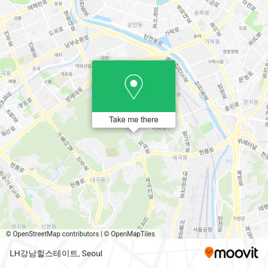LH강남힐스테이트 map
