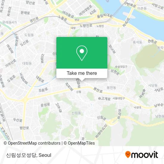 신림성모성당 map