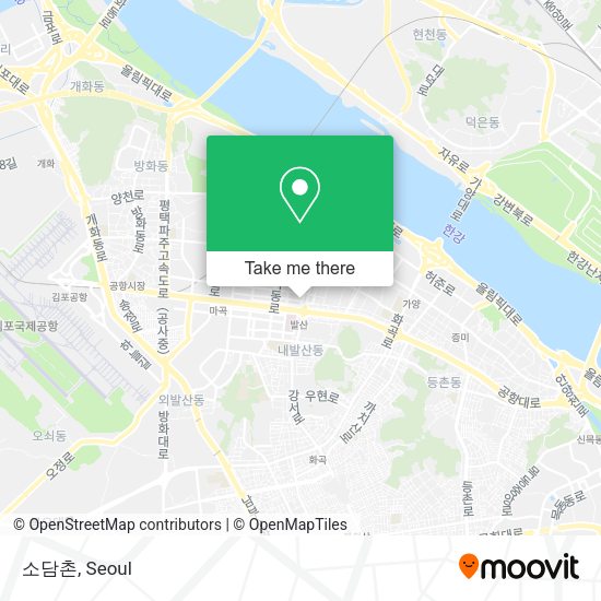 소담촌 map