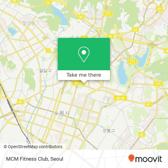 MCM Fitness Club map
