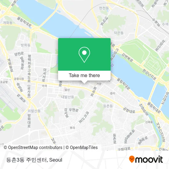 등촌3동 주민센터 map