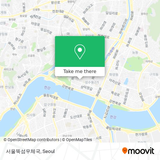 서울뚝섬우체국 map
