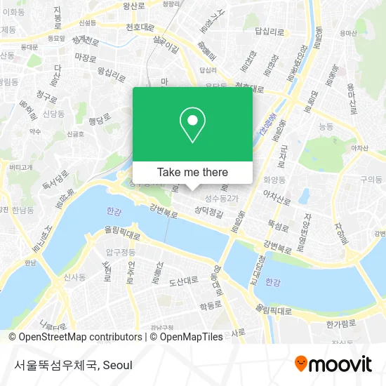 서울뚝섬우체국 map