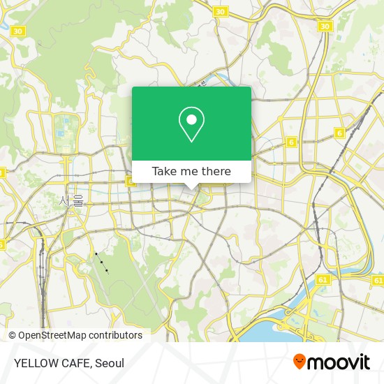 YELLOW CAFE map