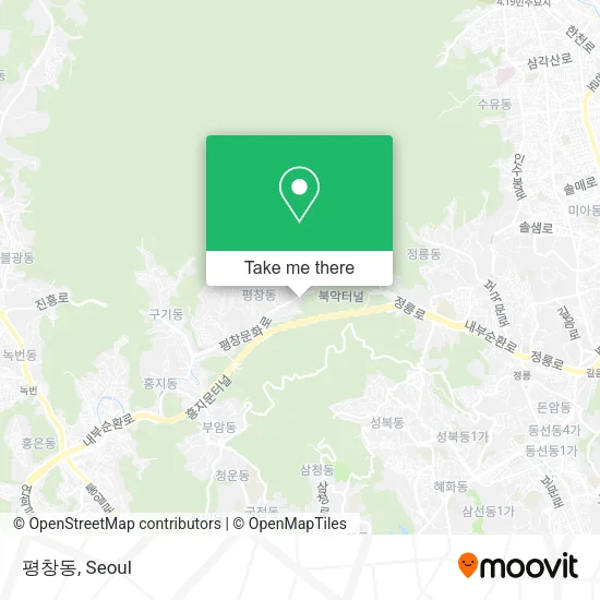 평창동 map