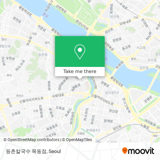 등촌칼국수 목동점 map