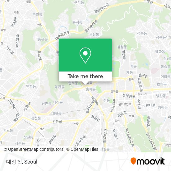 대성집 map