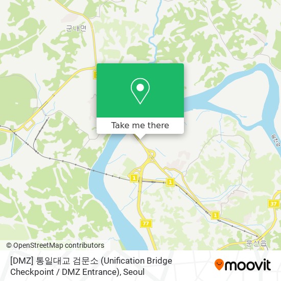 [DMZ] 통일대교 검문소 (Unification Bridge Checkpoint / DMZ Entrance) map