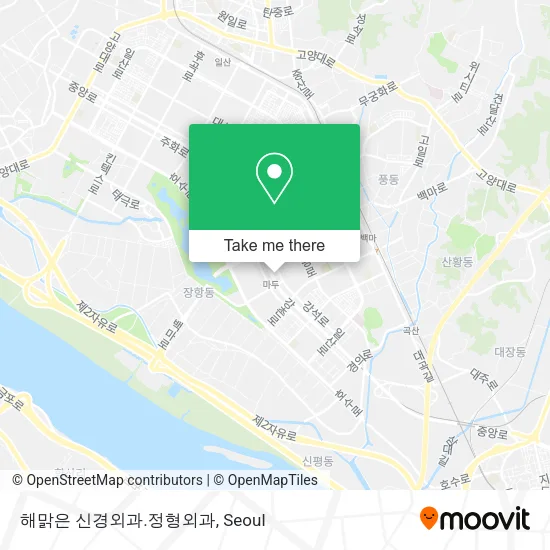 해맑은 신경외과.정형외과 map