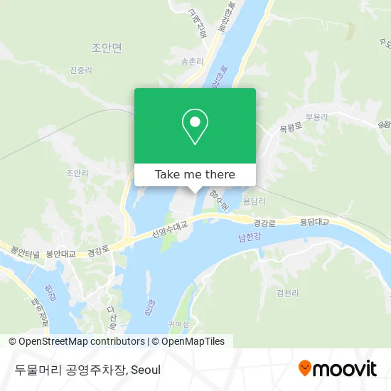 두물머리 공영주차장 map