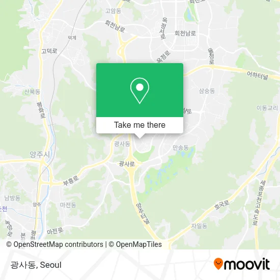 광사동 map