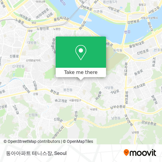 동아아파트 테니스장 map