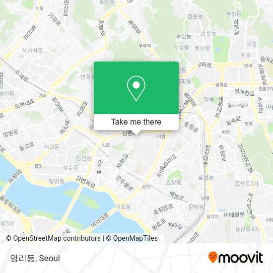 염리동 map