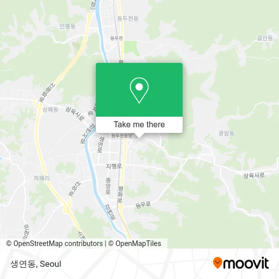 생연동 map