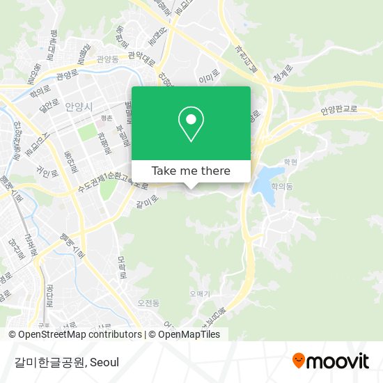 갈미한글공원 map