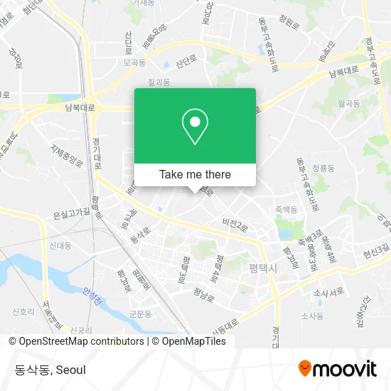 동삭동 map