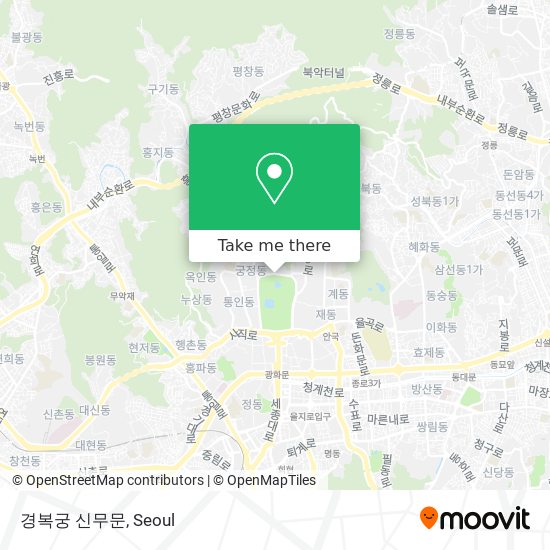 경복궁 신무문 map